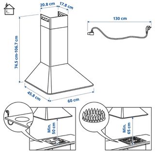Campana extractora Ikea MATTRADITION