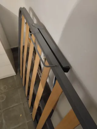 Somier plegable de láminas