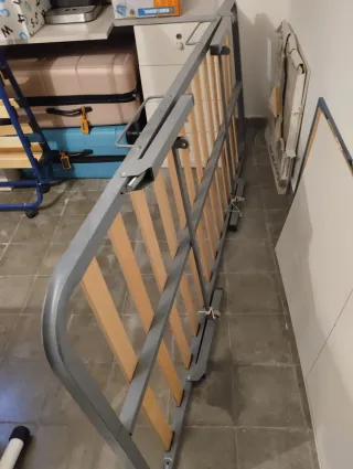 Somier plegable de láminas