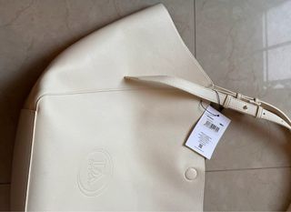 Bolso Piel Blanco Don Algodón con Neceser