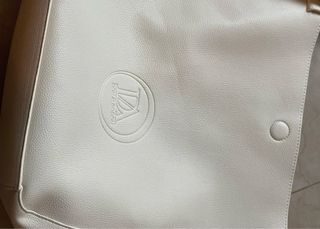 Bolso Piel Blanco Don Algodón con Neceser