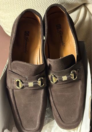 Zapatos de ante Gomelsky marrones para hombre