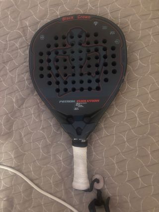 Pala Padel Black Crown Patron Evolution