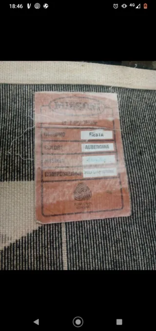 Tappeto Missoni lana vergine