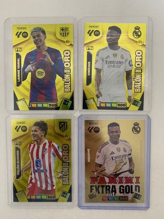 Cromos Panini Adrenalyn XL La Liga Balón de Oro