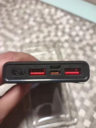 Power Bank Cargador Rápido LED PD