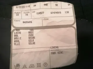 Americana cuadros azul y gris hombre