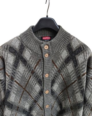 Ranger Vintage Wool Jacket Tricot Men's Jumper L
