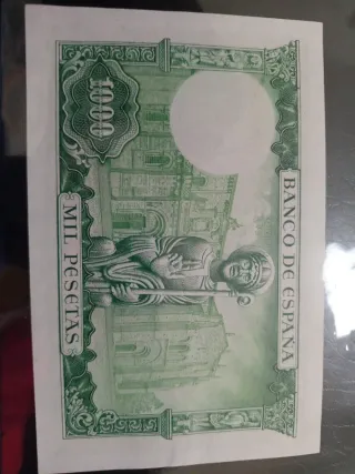 Billete 1000 pesetas Banco de España 1965