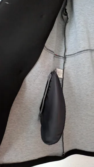 Chaqueta Neopreno Chica Negra