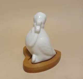 Set SALE PEPE BRANDANI Porcellana LEGNO Papere