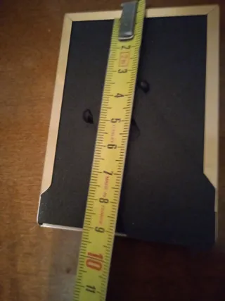 Portafotos de metal dorado y plateado