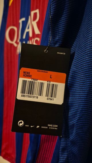 Camiseta F.C. Barcelona (Barça) 2016-2017 talla L