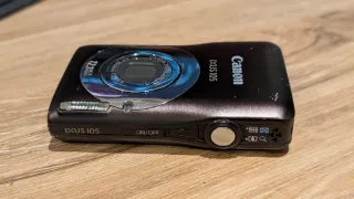 Cámara Canon IXUS 105 Marrón/Plata y2k Vintage