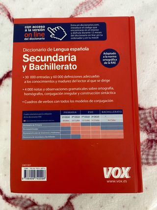 Diccionario de Secundaria y Bachillerato (Spani...