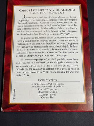 Arras Carlos I de España y V de Alemania