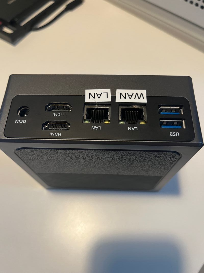 Mini PC N100 2x 2.5G Ethernet afbeelding 3