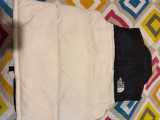 Chaleco The North Face Nuptse Negro/Blanco
