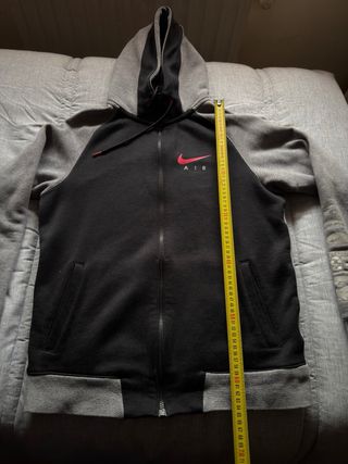Chaqueta Nike Air Negra y Gris