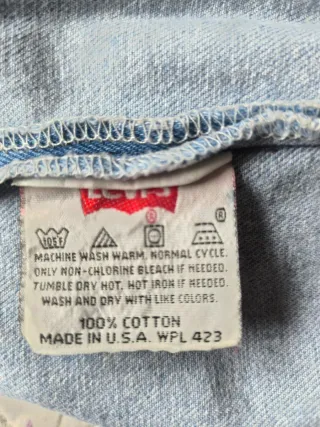 Levi's 501 Original Fit Jeans Vintage Azul