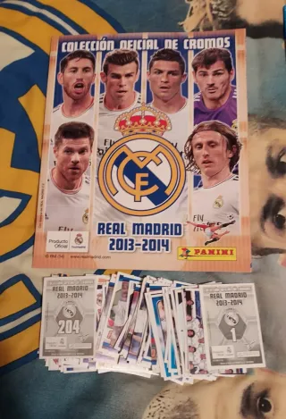 Albumes real madrid panini lote 4 album completos
