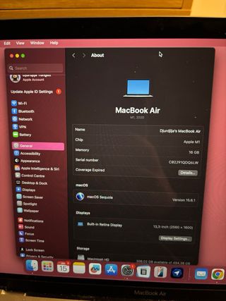 MacBook Air 2020 Gris Espacial