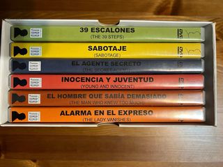 Colección DVD Alfred Hitchcock
