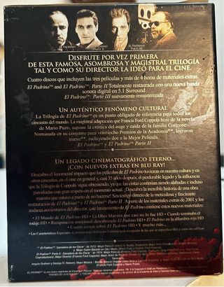 Blu-ray El Padrino Edición Coleccionista