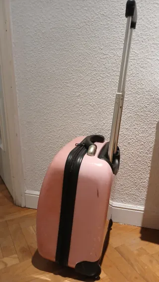 Maleta infantil princesas rosa