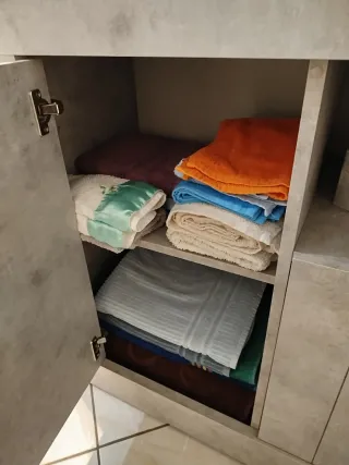 Mobile contenitore legno grigio