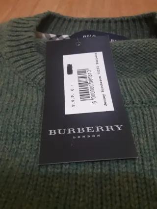 Jersey Burberry Verde