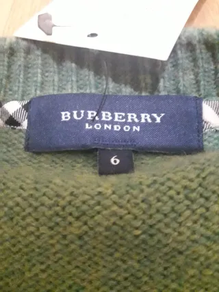 Jersey Burberry Verde