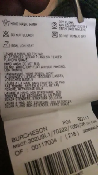 Jersey Burberry Verde