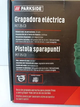 Grapadora Clavadora PARKSIDE