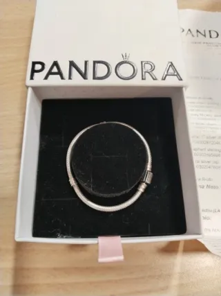 Pulsera Pandora niña plata