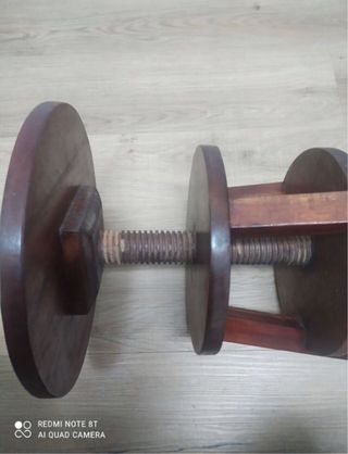 Taburete Antiguo Piano Taller Industrial