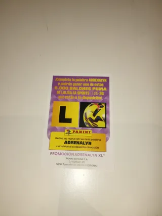 12 cromos Panini Adrenalyn Liga 2025/26