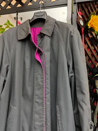 Splendido Cappotto Double Face Grigio/Rosa