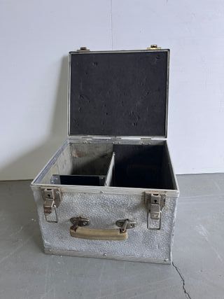 Caixa de alumínio vintage flightcase
