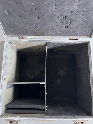 Caixa de alumínio vintage flightcase