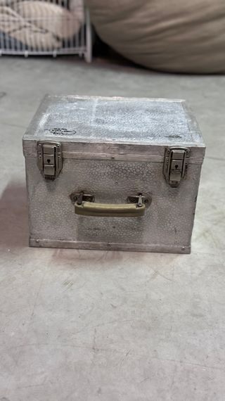 Caixa de alumínio vintage flightcase