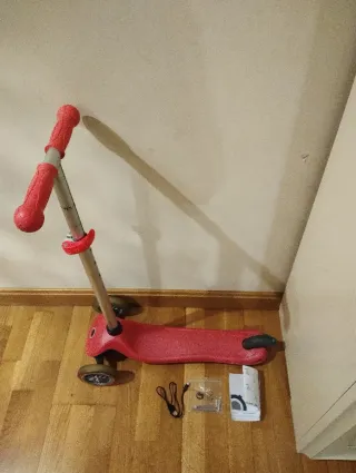 Patinete Globber 3 ruedas con luces