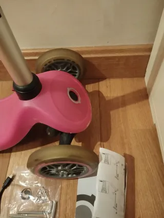 Patinete Globber 3 ruedas con luces