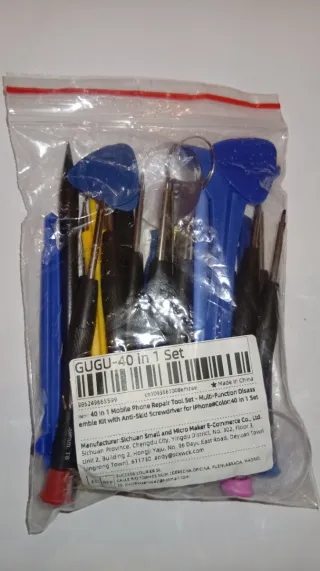 Kit Herramientas GUGU 40 en 1 Móvil