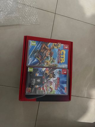 Nintendo Switch Azul/Rojo + 2 Juegos