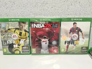 Xbox One 1TB con 6 juegos precintados