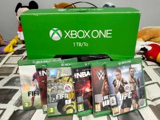 Xbox One 1TB con 6 juegos precintados