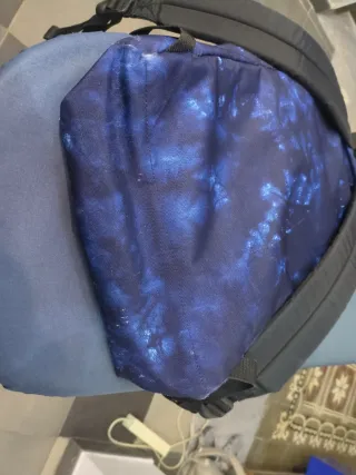 Mochila Eastpak Azul Jaspeada