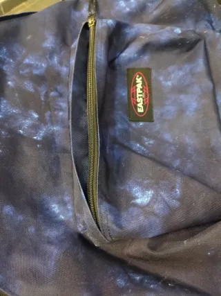 Mochila Eastpak Azul Jaspeada