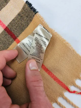 Bufanda Burberry Beige/Marrón - Nueva